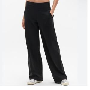 Athleta Black Wide-Leg Pants